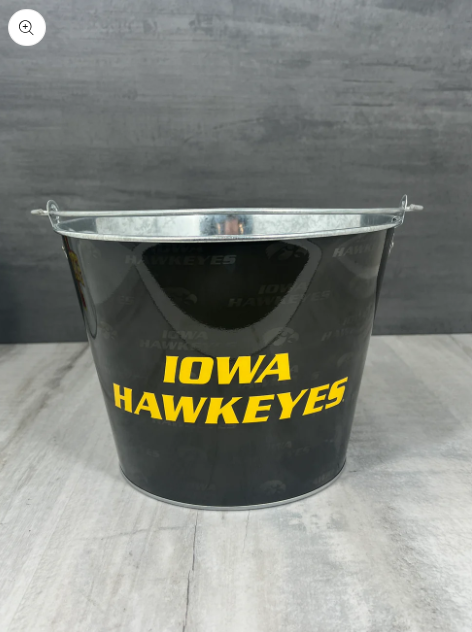 Iowa Hawkeyes Metal Beer Bucket&nbsp;