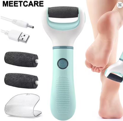 Electric Foot Grinder 🔧🦶 — Cordless Callus Remover, Water-Resistant, Rechargeable (2 Speeds, LED)