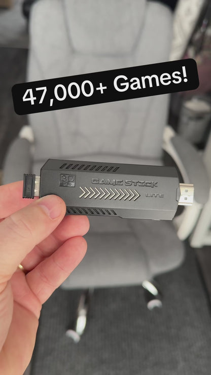 X2 PRO Retro Game Stick 4K — 1 Controller + 1 FREE | 47,000 Games | 64GB | 60 FPS🎮